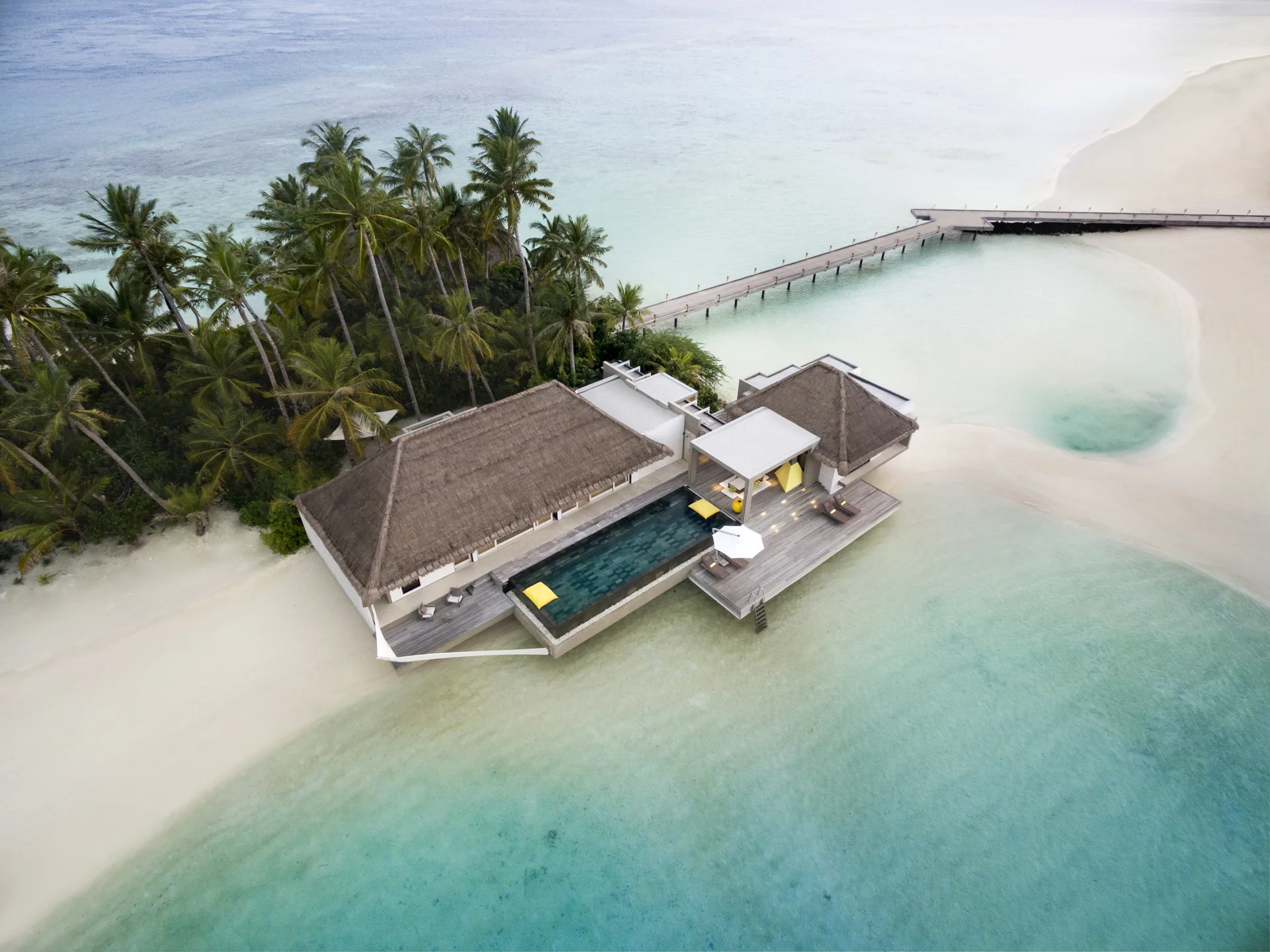 Luxury pool villa